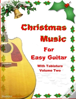 Capa do artigo Christmas Music For Easy Guitar With Tablature Volume Two