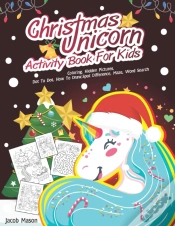 Capa do artigo Christmas Unicorn Activity Book For Kids