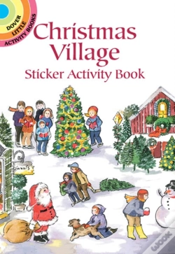 Capa do artigo Christmas Village Sticker Activity Book