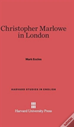 Capa do artigo Christopher Marlowe In London