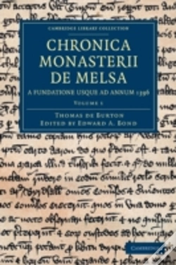 Capa do artigo Chronica Monasterii De Melsa, A Fundatione Usque Ad Annum 1396