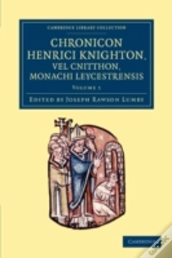 Capa do artigo Chronicon Henrici Knighton Vel Cnitthon, Monachi Leycestrensis