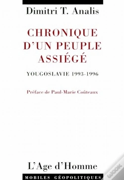 Capa do artigo Chronique D'Un Peuple Assiégé ; Yougoslavie, 1993-1996