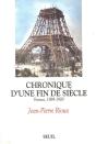 Chronique D'Une Fin De Siecle. France (1889-1900) - Preview