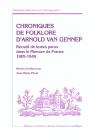 Chroniques De Folklore D'Arnold Van Gennep ; Recueil De Textes Parus Dans Le Mercure De France (1905-1949) - Preview