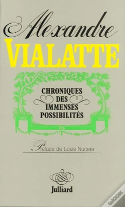 Capa do artigo Chroniques Des Immenses Possibilites
