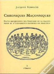 Capa do artigo Chroniques Maconniques