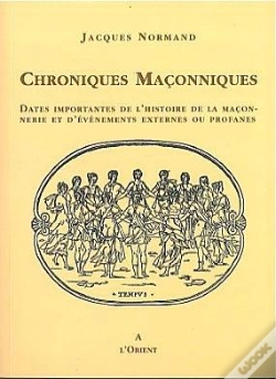 Capa do artigo Chroniques Maconniques