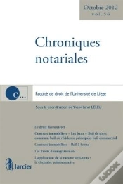 Capa do artigo Chroniques Notariales Volume 56