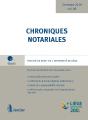 Chroniques Notariales. Volume 68 - Preview