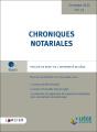 Chroniques Notariales - Volume 73 - Preview
