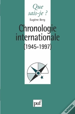 Capa do artigo Chronologie Internationale (1945-1997)