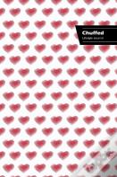 Chuffed Lifestyle Journal, Write-In Notebook, Dotted Lines, Wide Ruled, Medium Size 6 X 9 Inch (A5) Hardcover (White)