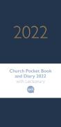 Church Pocket Book And Diary 2022 Soft-Tone Midnight Blue - Preview