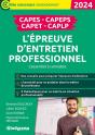 Cible Concours Enseignement - L Epreuve D Entretien Professionnel  Capes, Capeps, Capet, Caplp - L - Preview