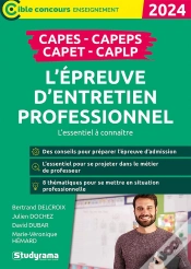 Capa do artigo Cible Concours Enseignement - L Epreuve D Entretien Professionnel  Capes, Capeps, Capet, Caplp - L