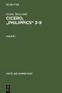 Cicero, "Philippics" 3-9 - Preview