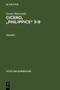 Cicero, "Philippics" 3-9 - Preview