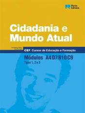 Capa do artigo Cidadania e Mundo Atual - Módulos A4 / D7 / B10 / C9  - Cursos de Educação e Formação