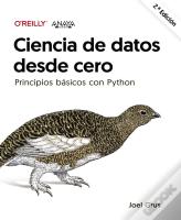 Ciencia De Datos Desde Cero Segunda Edicion