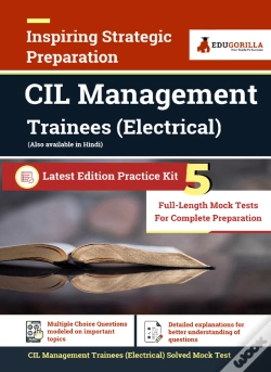 Capa do artigo Cil Management Trainees (Electrical) 5 Full-Length Mock Tests For Complete Preparation