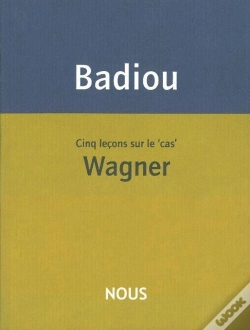 Capa do artigo Cinq Leçons Sur Le « Cas » Wagner