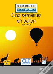 Capa do artigo Cinq Semaines En Ballon Lecture Fle + Cd Audio 2è Édition
