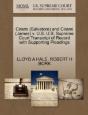 Cirami (Salvatore) And Cirami (James) V. U.S. U.S. Supreme Court Transcript Of Record With Supporting Pleadings - Preview
