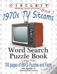 Circle It, 1970s Sitcoms Facts, Book 2, Word Search, Puzzle Book