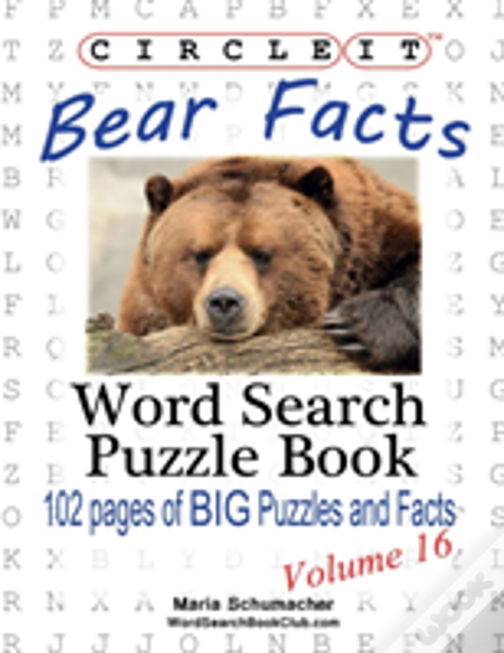 Circle It, Bear Facts, Word Search, Puzzle Book