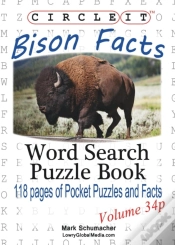 Capa do artigo Circle It, Bison Facts, Pocket Size, Word Search, Puzzle Book