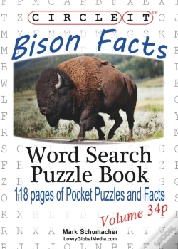 Capa do artigo Circle It, Bison Facts, Pocket Size, Word Search, Puzzle Book