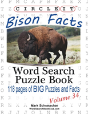 Circle It, Bison Facts, Word Search, Puzzle Book - Preview