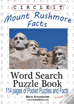 Capa do artigo Circle It, Mount Rushmore Facts, Pocket Size, Word Search, Puzzle Book