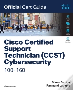 Capa do artigo Cisco Certified Support Technician (Ccst) Cybersecurity 100-160 Official Cert Guide