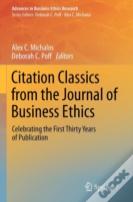 Citation Classics From The Journal Of Business Ethics