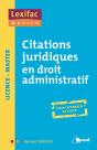 Citations Juridiques En Droit Administratif - Preview