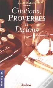 Capa do artigo Citations, Proverbes Et Dictons De ...
