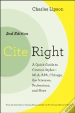 Capa do artigo Cite Right
