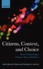 Citizens, Context, And Choice - Preview