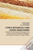 Citrus Botanicals And Lesser Grain Borer