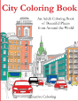 City Coloring Book - Preview