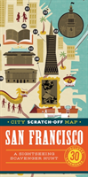 City Scratch-Off Map: San Francisco - Preview