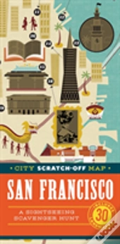 City Scratch-Off Map: San Francisco