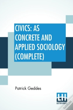 Capa do artigo Civics: As Concrete And Applied Sociolog