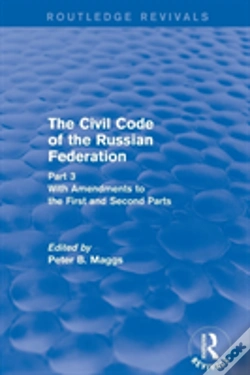 Capa do artigo Civil Code Of The Russian Federation: Pt. 3: With Amendments To The First And Second Parts