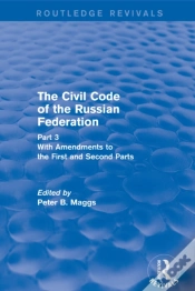 Capa do artigo Civil Code Of The Russian Federation: Pts. 1, 2 & 3