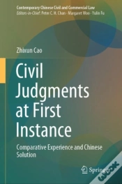 Capa do artigo Civil Judgments At First Instance