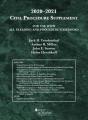 Civil Procedure Supplement, For Use With All Pleading And Procedure Casebooks, 2020-2021 - Preview
