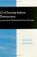 Civil Society Before Democracy